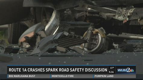 Route 1A crashes spark road safety discussion | newscentermaine.com