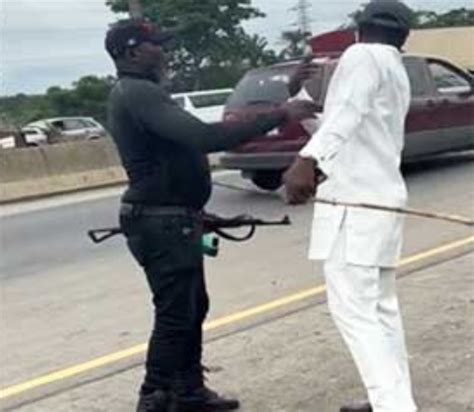 Rivers police officer demoted for assaulting man in viral video