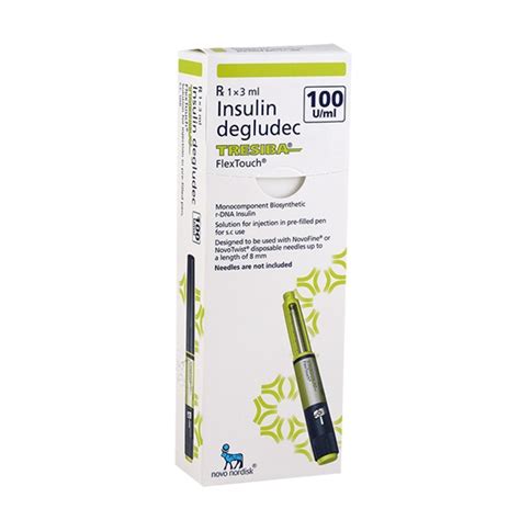 Tresiba Flextouch Insulin Pen, 100U/ml, 3 ml at Rs 1942/piece in Nagpur ...