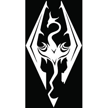 Skyrim Logo Drawing at GetDrawings | Free download