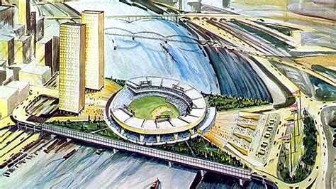 Pittsburgh once planned a 'Jetsons'-style stadium on top of river for ...