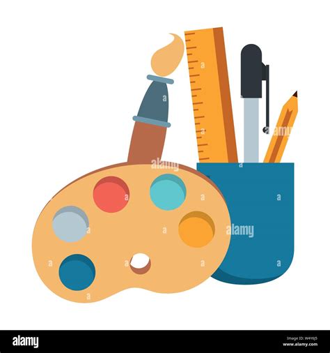 education school work tool cartoon Stock Vector Image & Art - Alamy