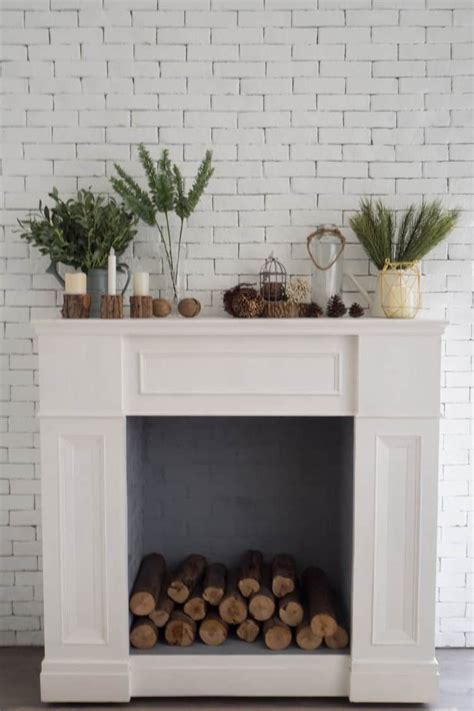 20 Fake Fireplace Ideas | Fireplace Universe | Fake fireplace, Fake fireplace diy, Empty ...