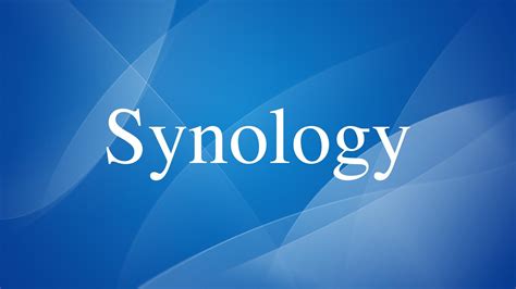 Synology Logo - LogoDix