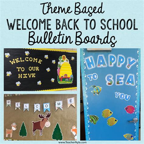 Welcome Back To School Bulletin Board Themes – NBKomputer