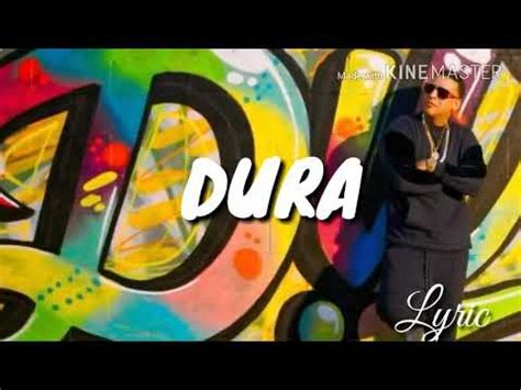 Daddy Yankee - Dura (Lyric video) - YouTube