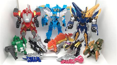 Power Rangers Dino Fury Ryusoulger Mecha Robot Toys - YouTube