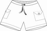 Shorts Coloring Pages Template Sketch Page sketch template