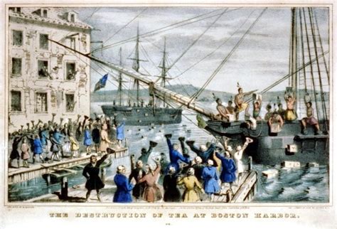 The true story of the Boston Tea Party (1773) - Click Americana