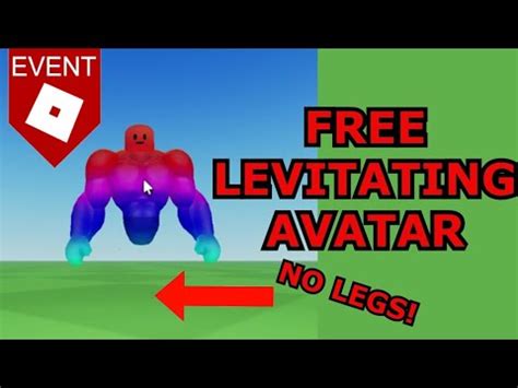 How to Make a Free Legless/Levitating Roblox Avatar! [ROBLOX AVATAR TRICKS] - YouTube