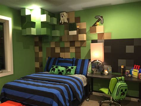 10 Minecraft Boys Bedroom Ideas Most of the Amazing as well as ...