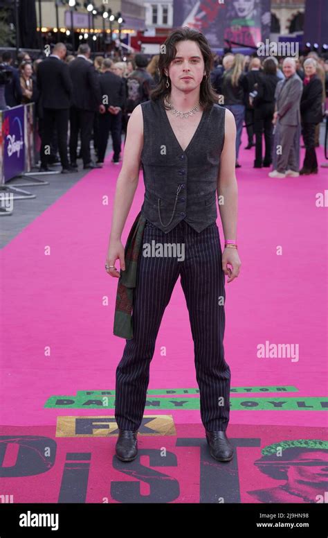 Ferdia Walsh-Peelo arriving for the premiere of Pistol, at the Odeon Luxe, Leicester Square ...