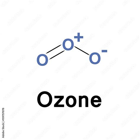 Ozone Structural Formula