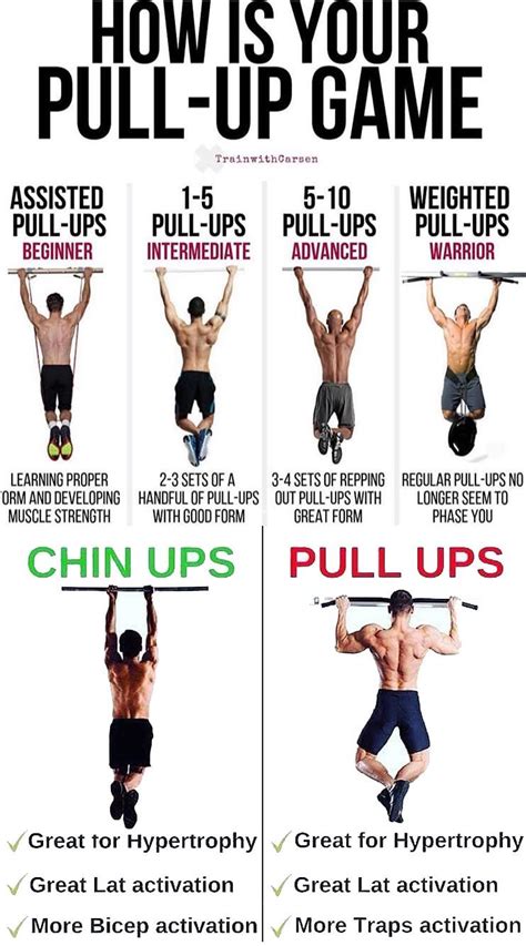 PULL UPS GUIDE | Pull up workout, Bar workout, Pull ups