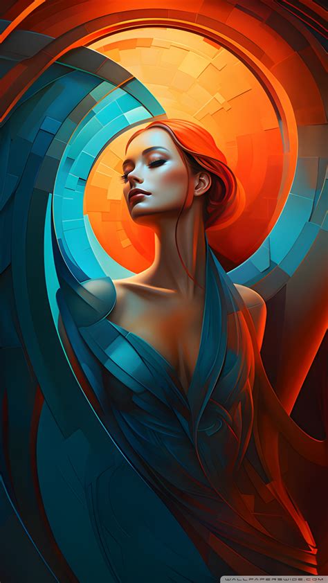 Woman Artwork Digital Art Ultra HD Wallpaper for 4K UHD TV & Desktop ...