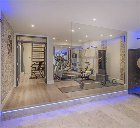 Home Gym - This family dont have to go far to keep fit with this great gym just down the stairs ...