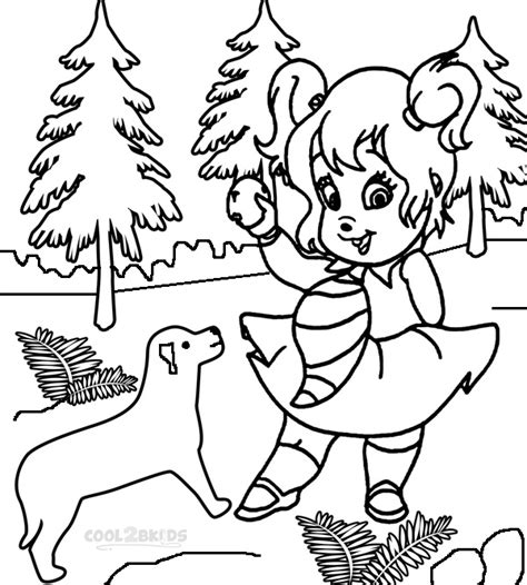 Printable Chipettes Coloring Pages For Kids | Cool2bKids