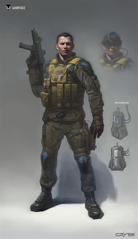 ArtStation - Base Soldier, Denis Didenko | Character art, Soldier, Futuristic art