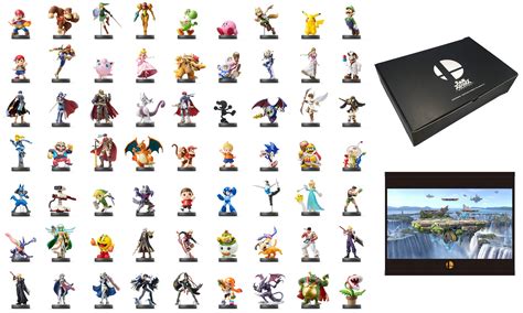 Amazon Japan to sell a special amiibo set with 63 Smash Bros. figures