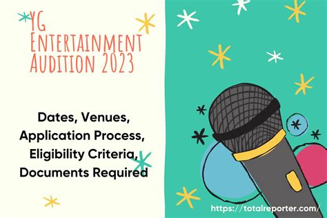 YG Entertainment Audition 2023, Dates, Venues, Application Process ...