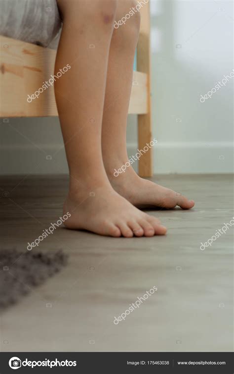 Child Bare Feet Photo Bed Stock Photo by ©pixindy 175463038