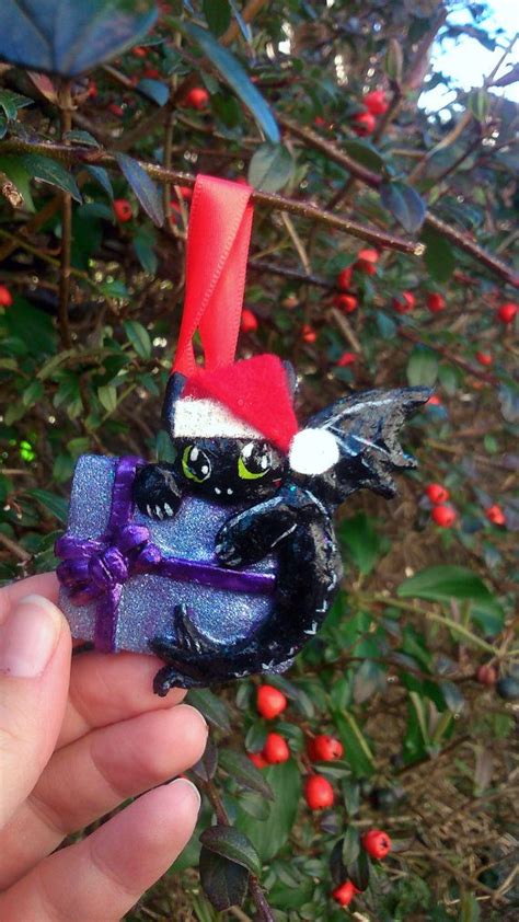 Toothless Christmas Tree Ornament 4 | How to make ornaments, Christmas ...