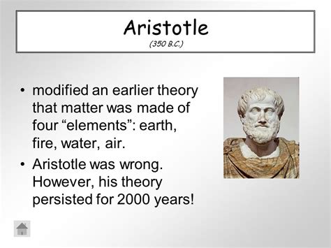 Aristotle Atomic Model