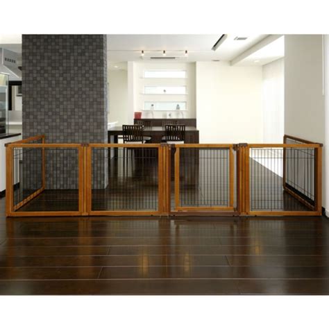 6-Panel Gate/Crate Combo | Orvis Indoor Dog Fence, Indoor Pets, Cat Gate, Freestanding Pet Gate ...