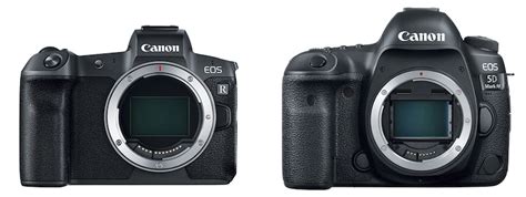 Canon EOS R vs 5D mark IV - The 10 Main Differences - Mirrorless Comparison