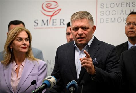 Slovakia’s ex-premier with pro-Russian stance leads his leftist party ...