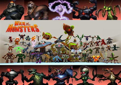 War Of The Monsters Wallpaper by scott910 on DeviantArt