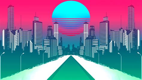 Retro City Wallpapers - Top Free Retro City Backgrounds - WallpaperAccess