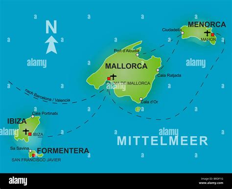 Sustancialmente Sur Estimado balearic islands map Entretener ...