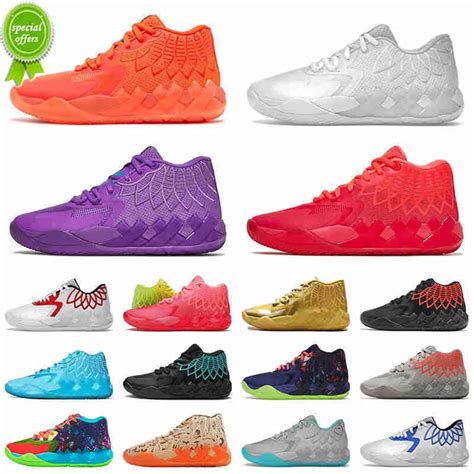 2023 LaMelo Ball Newest 1 Basketball Shoes Rick And Morty Designer Galaxy Beige Black Blast Buzz ...