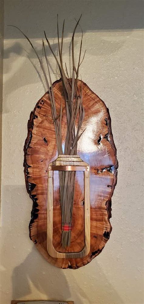 Lot #24 - Live Edge Wood Wall Art - Puget Sound Estate Auctions.com