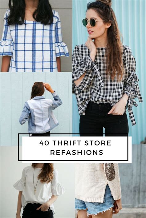 20 Thrift Store Clothes Refashion DIYs | Diy clothes alterations ...