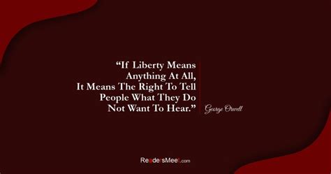 10 George Orwell Quotes on Life and Success | Readers Meet