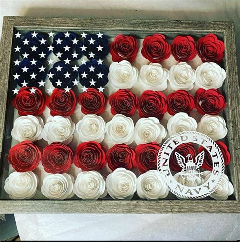 Flag Shadow Box | Etsy