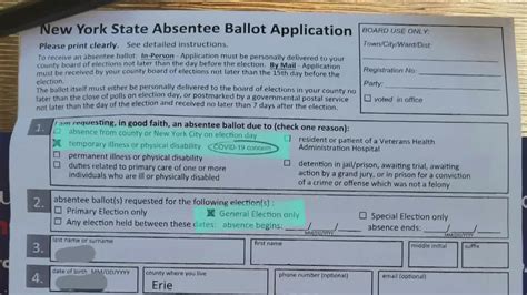 GOP cries foul over Democratic mailer with absentee ballot application | wgrz.com