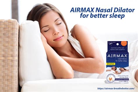 AIRMAX Nasal Dilator for Better Sleep | AIRMAX Nasal Dilator