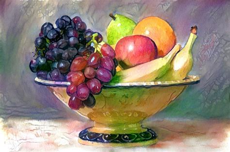 Watercolor Painting Fruit Still Life at GetDrawings | Free download