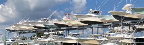 Dry Stack Boat Storage - Radio Island Marina Club