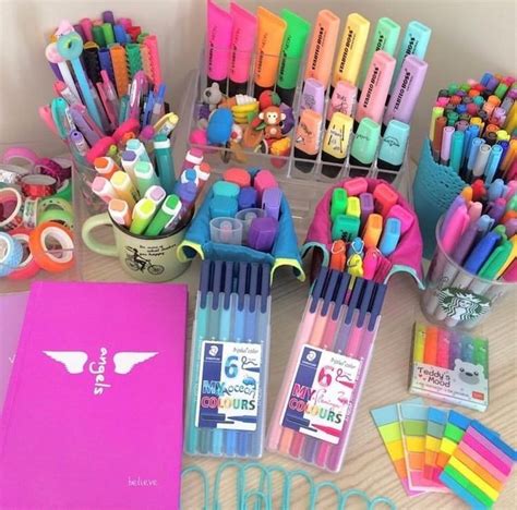 Pin by 《firooze》 on Stationery | Diy school supplies, Cute school ...