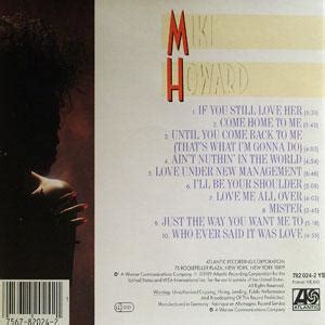 Album | Miki Howard | Miki Howard | Atlantic Records | 782 024-2 | US ...