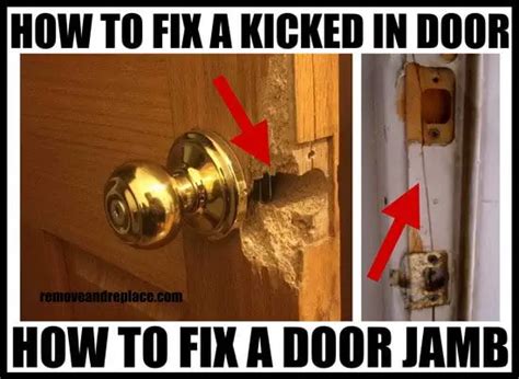 How To Fix A Cracked Door Frame Yourself
