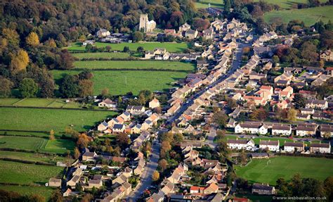 Kirkby Malzeard , North Yorkshire from the air | aerial photographs of Great Britain by Jonathan ...