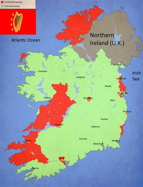 State of the Irish civil war, 1926. : r/imaginarymaps