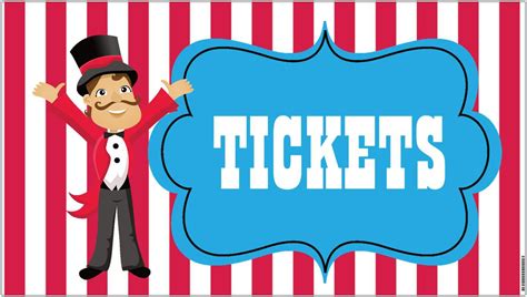 Circus Ticket Template - ClipArt Best