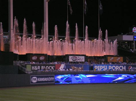 Kauffman Stadium Water Spectacular | East Kansas City Fountains