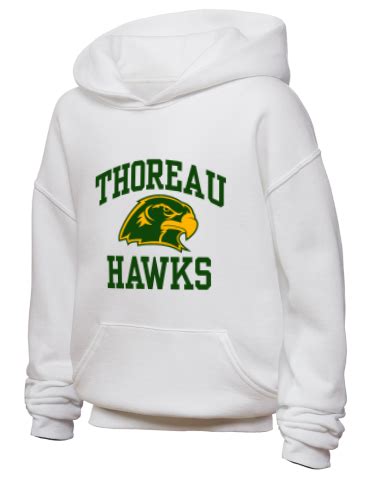 Thoreau High School Hawks JERZEES Youth Hooded Sweatshirt